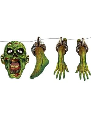 Guirlande zombie détruit