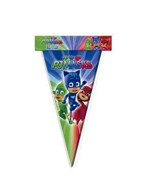 6 Sacos cónicas grandes PJ Masks