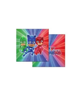 20 servilletas PJ Masks (33x33 cm)