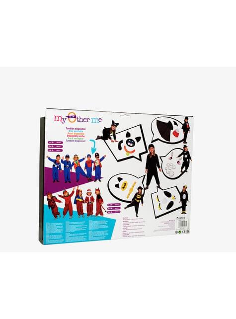 Fato de Quick n Fun preto infantil