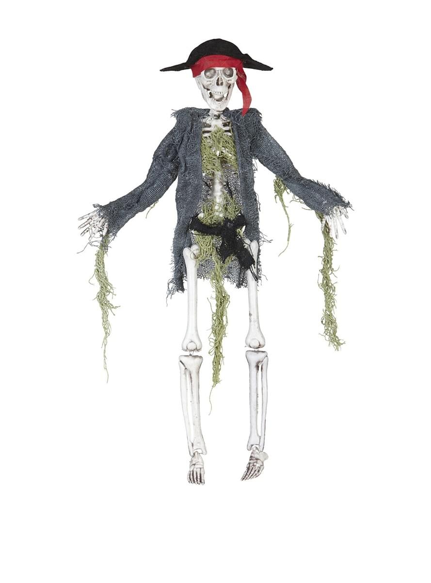 Esqueleto pirata colgante