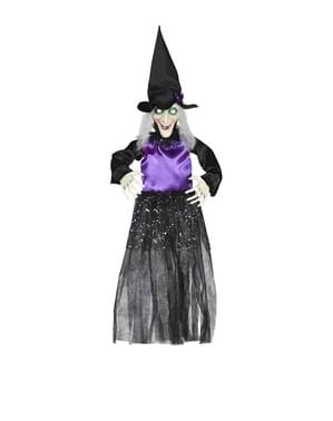 Sorcière violette suspendue