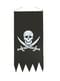 Bandera pirata negra con calavera