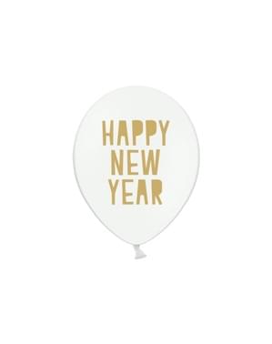 6 ballons en latex 