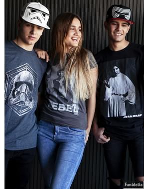 T-shirt de Star Wars Retrato de Leia