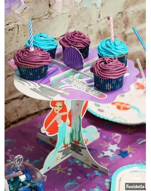 Dekorationsfat för cupcakes med Lilla Sjöjungfrun - Ariel Under the Sea