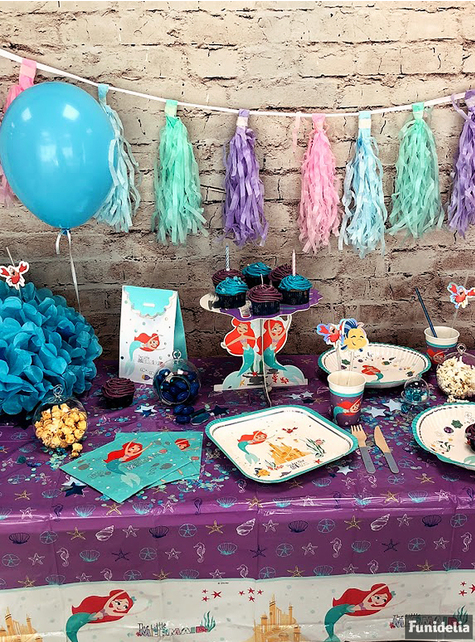 Base decorativa para cupcake  de La Sirenita - Ariel Under the Sea