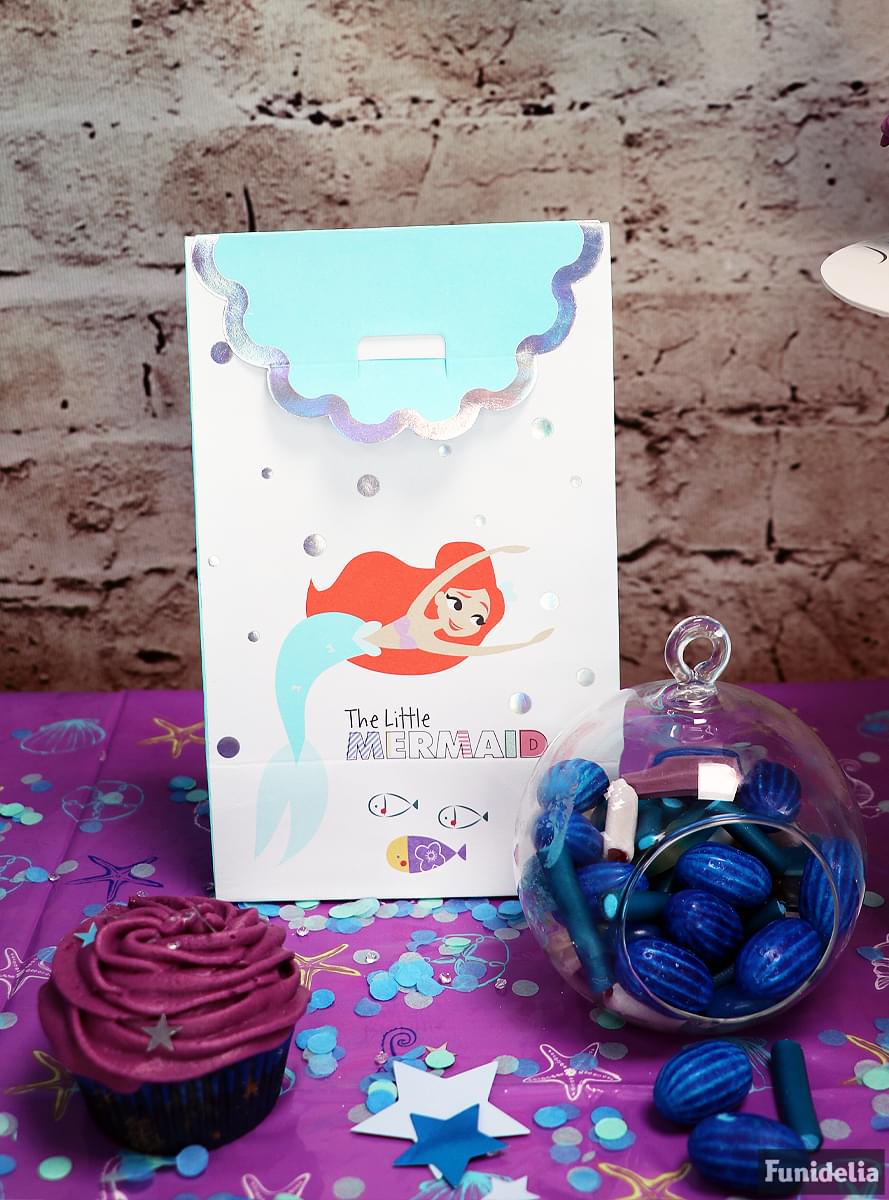 4 The Little Mermaid Party Bags - Ariel Under the Sea