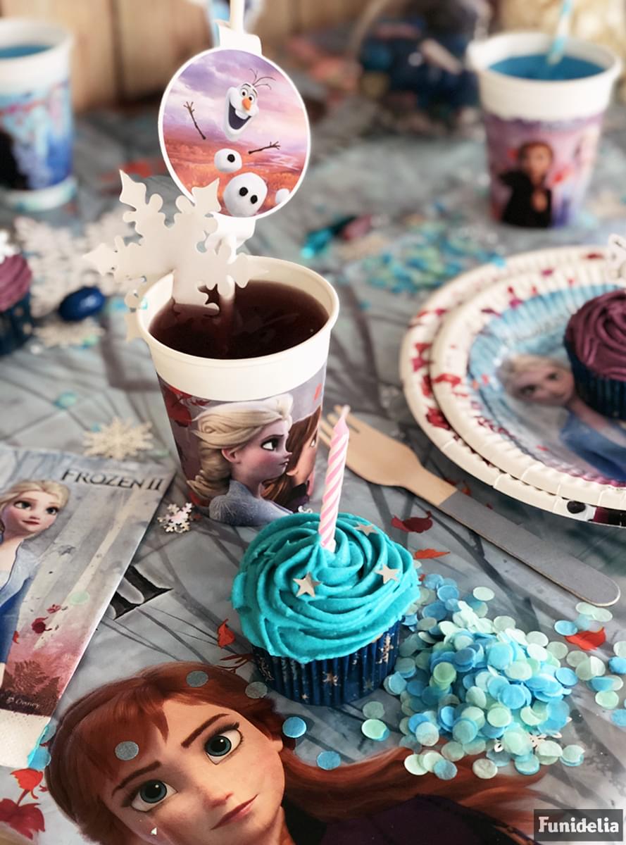 4 pajitas de Frozen 2