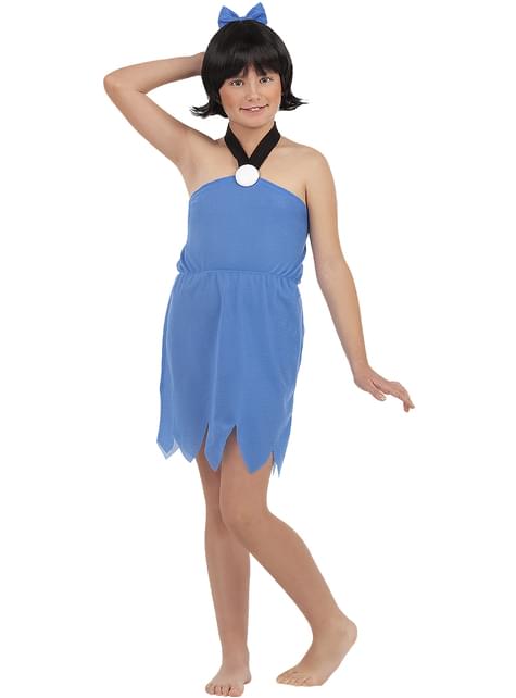 Betty Rubble costume for girls - The Flintstones. 