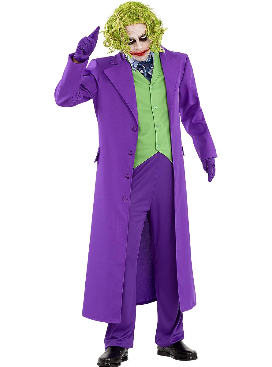 Kostým Joker plusová veľkosť - Temný rytier
