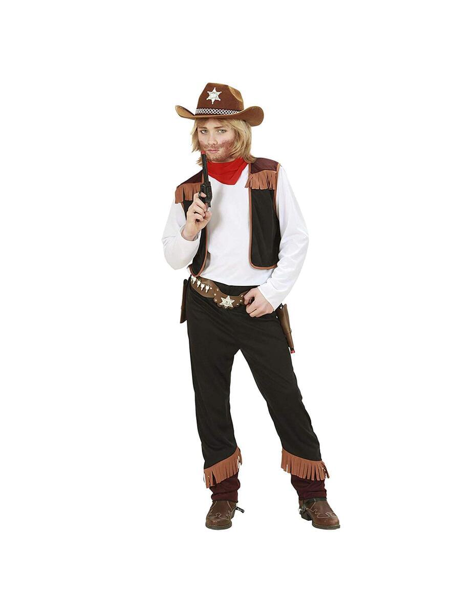 Villi länsi cowboy-asu lapsille