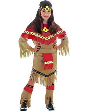 Indijanska princesa kostum za deklice