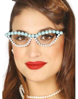 Lunettes de perles femme
