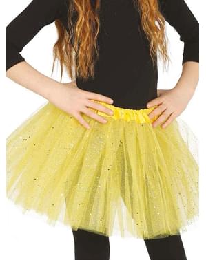 Желтая пачка блесток для детей