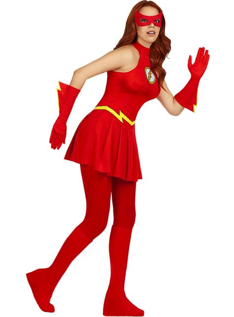 Disfraz de Flash para mujer oficial | Funidelia