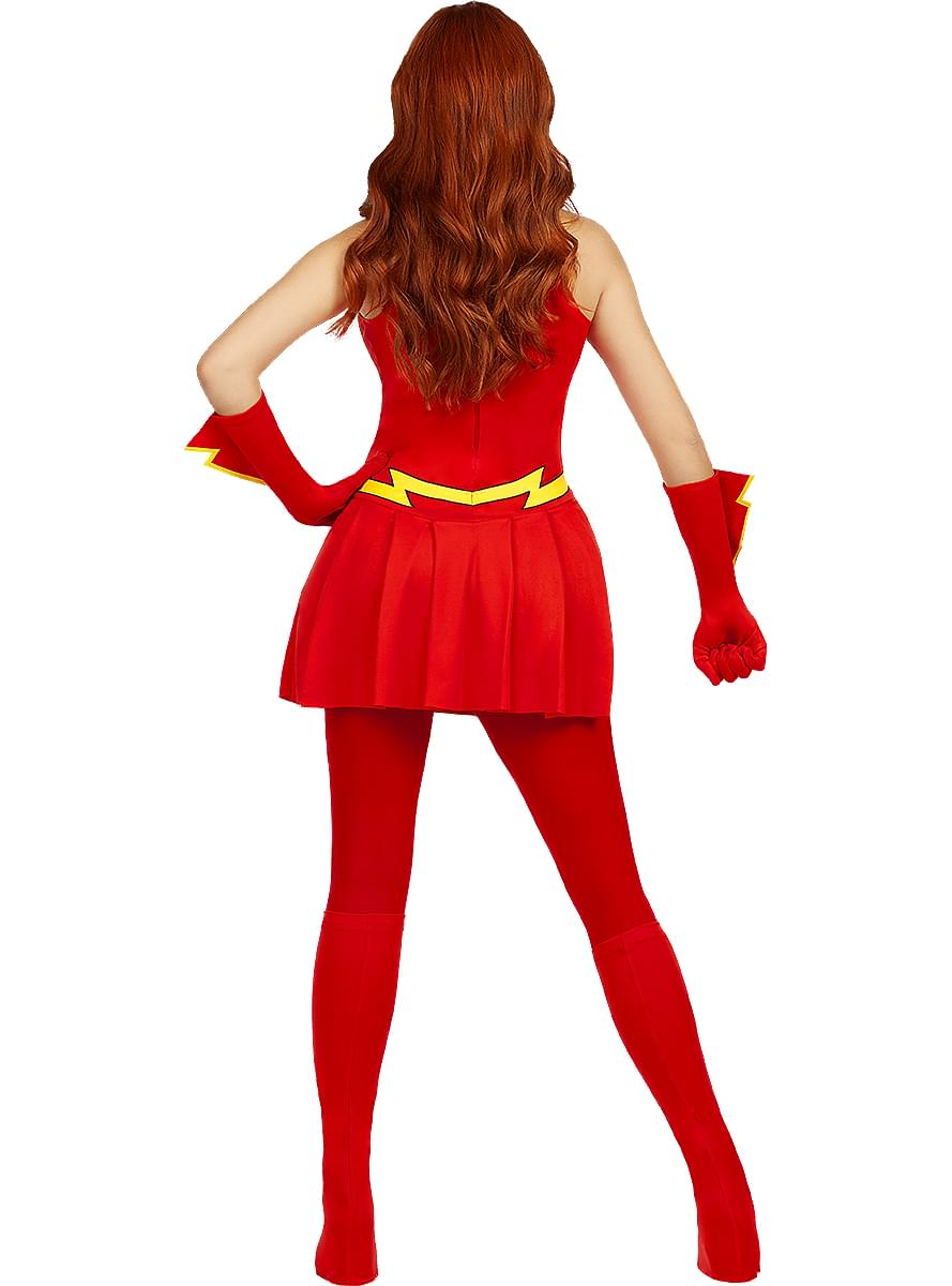 Flash kostiumas moterims