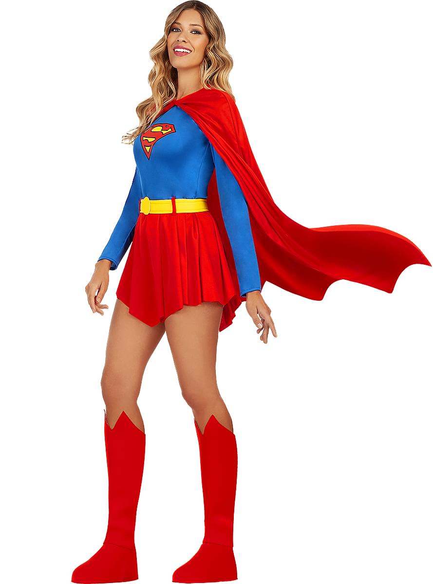 Supergirl Maskeraddräkt för dam