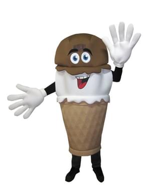 Adult's Ice Cream Cone Costume