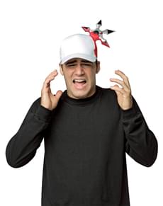 Gorra ninja com má pontaria para adulto