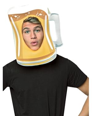 Gorro de cabeça cervejeira para adulto