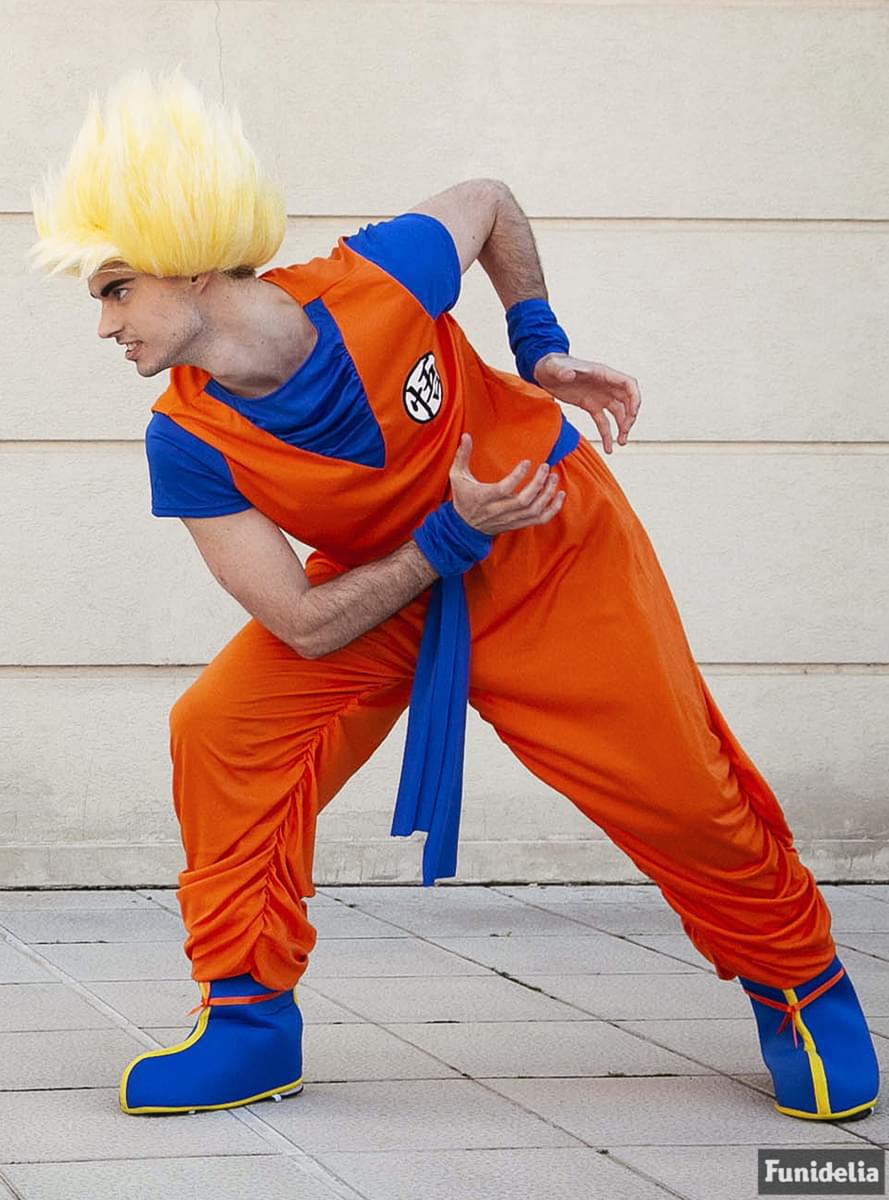 Fato de Goku tamanho grande - Dragon Ball