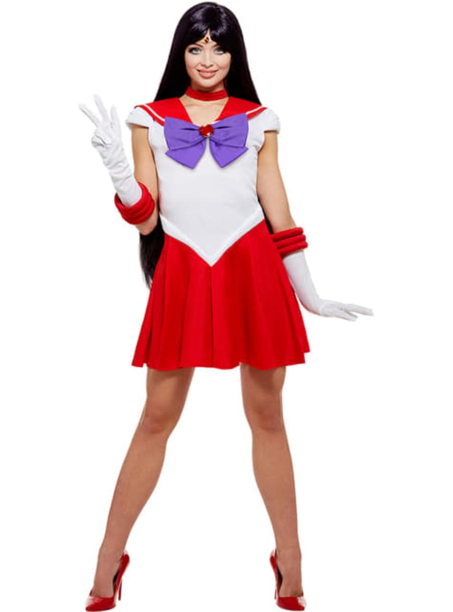 Sailor Mars Maskeraddräkt Plus Size - Sailor Moon