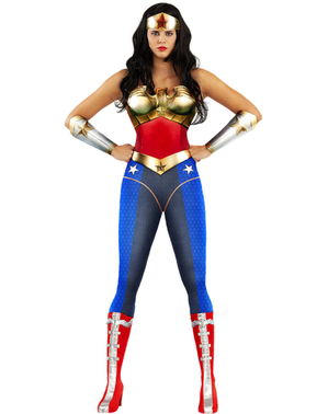 Wonder Woman plus size kostyme - Injustice