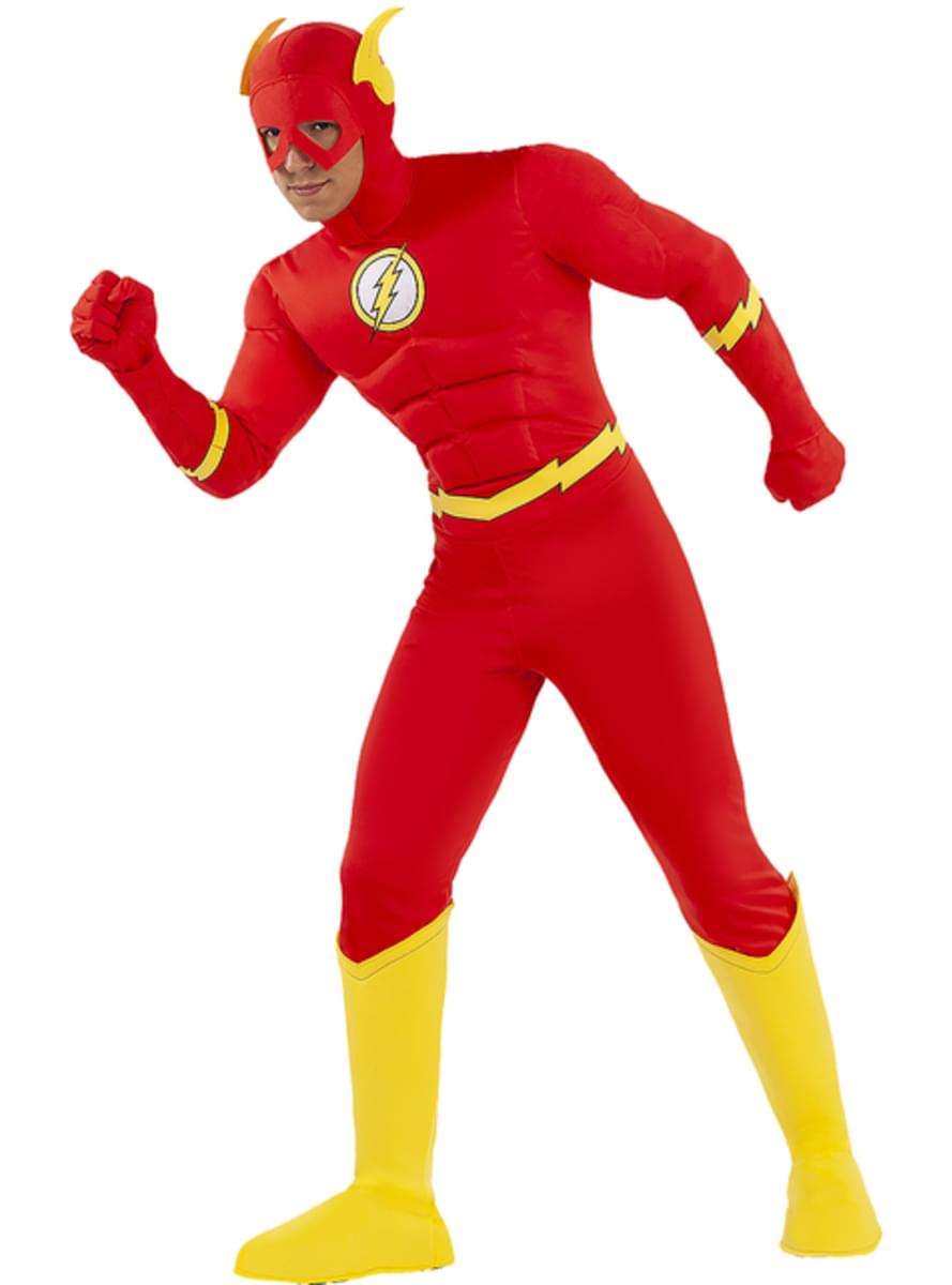 Flash plus size kostume