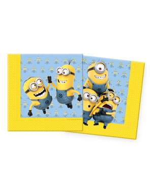 Minions 20 servietter