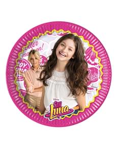 Set of 8 Soy Luna Plates