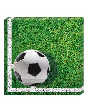 Set 20 Football Party Napkins