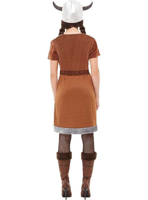 Fato de viking para mulher tamanho grande