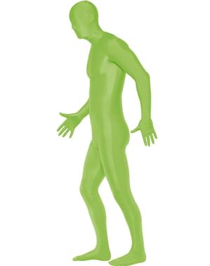 Disfraz Segunda Piel verde talla grande
