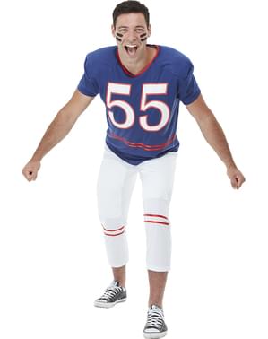 American Football Kostüm für Herren große Größe