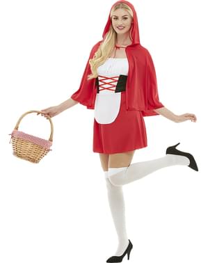 Disfraz de caperucita roja para mujer talla grande