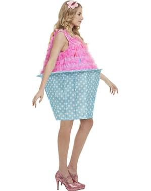 Cupcake Maskeraddräkt Plus Size