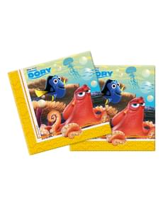 Set of 20 Finding Dory Napkins
