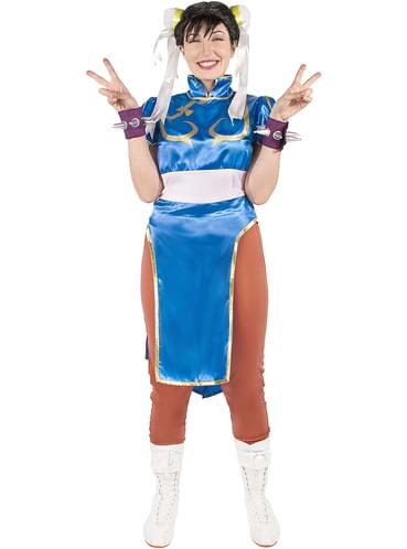 Chun Li Costume Plus Size Street Fighter Express Delivery Funidelia