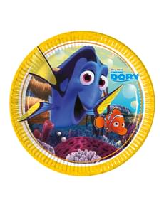 Set of 8 Finding Dory 23cm Plates