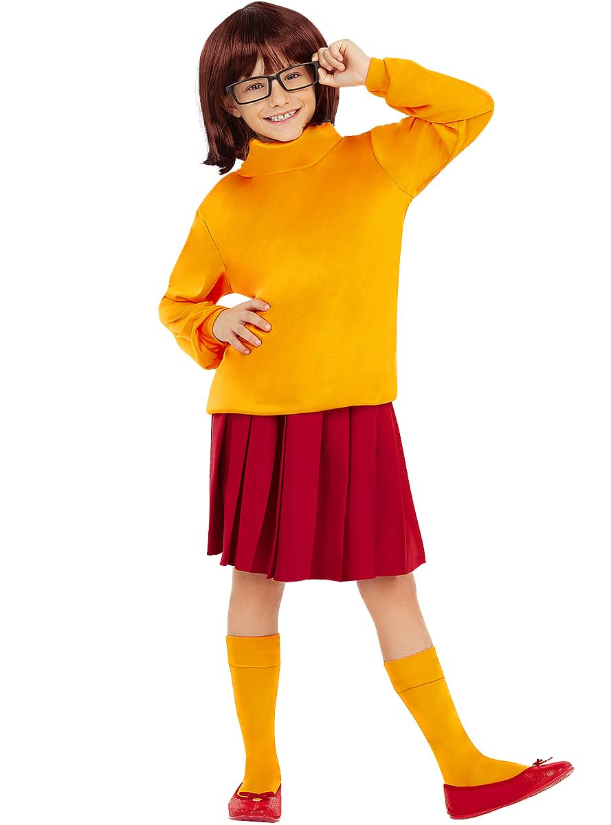 Costume Velma per bambina -  Scooby Doo