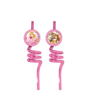 Állítsa be a 2 Princess és állatok Straws