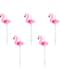 5 świeczki Flaming (3cm) - Flamingo's Party