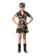 Military costume for girls