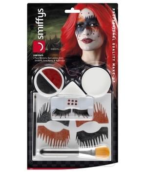 Harlequin make-up kit