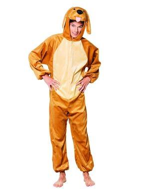 Kostum anjing bahagia untuk orang dewasa