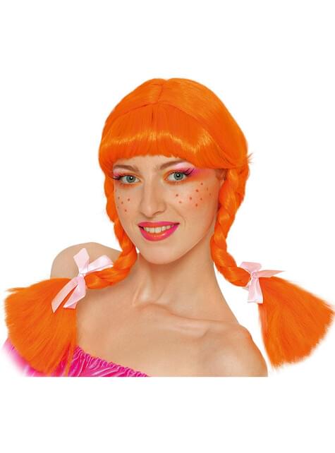 parrucca arancione
