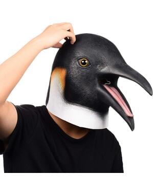 Máscara de pinguim para adulto