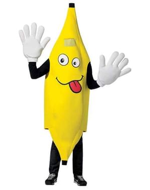 Felnőtt boldog banán jelmez
