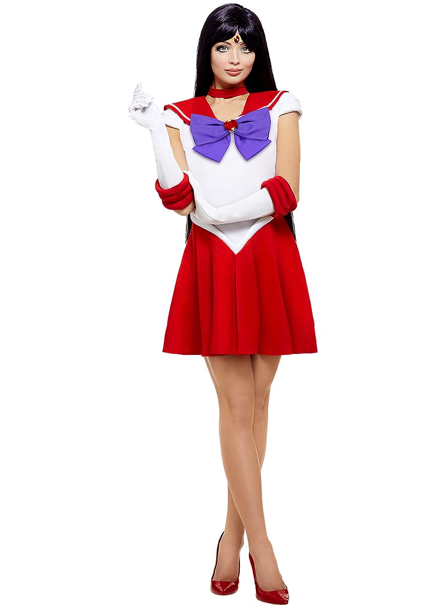 Sailor Moon Mars Cosplay Perruqe